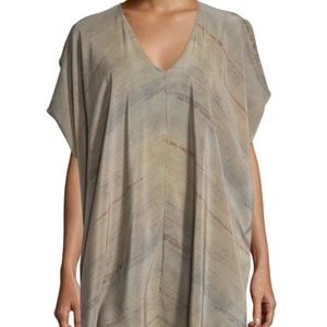 EILEEN FISHER 100% silk tunic medium